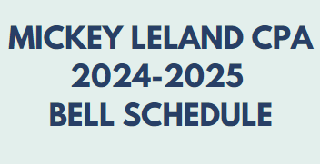  Bell Schedule